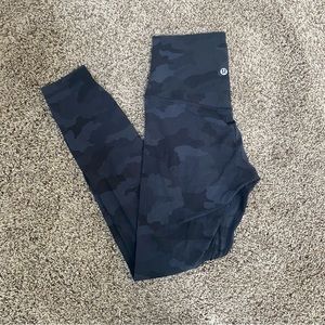 Lululemon align high-rise leggings camo size 4